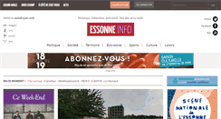 Desktop Screenshot of essonneinfo.fr